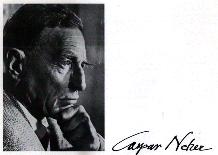 caspar neher and signature