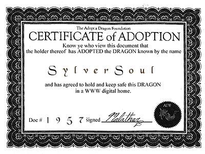 Adoption Certification