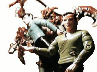 Kirk points to Spock being caught in Thresher