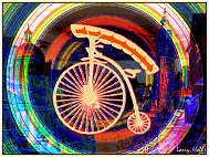 Swirly Pennyfarthing