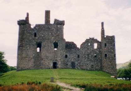 A picture of Kilchurn Castle--Yes, I'm Scottish