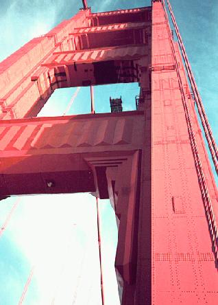 Looking Up At a Tower