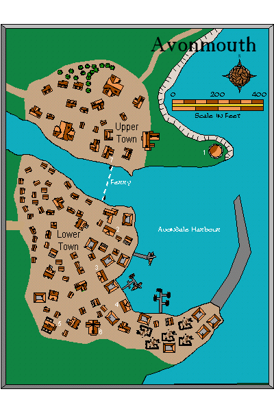 Avonmouth Map