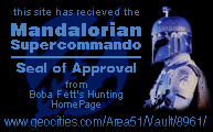 Mandalorian Supercommando Seal of Approval