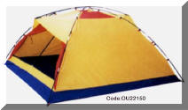 outdoor shelter and tents