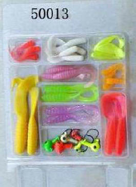 fishing supply- soft gel in combination pack