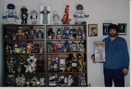 Here's me with some of my Robots