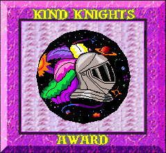 Kind Knight Award.