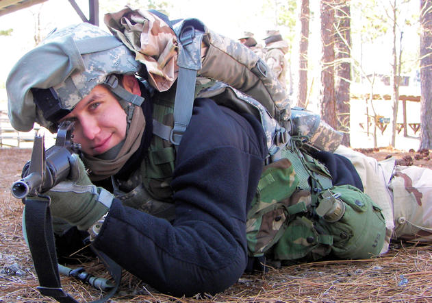 M16 training at Ft Jackson, South Carolina