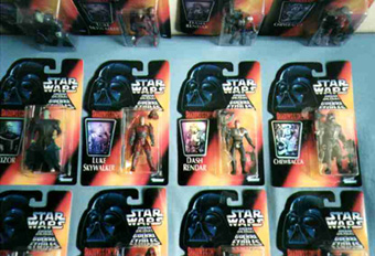 Kenner and Hasbro Star Wars figures info page