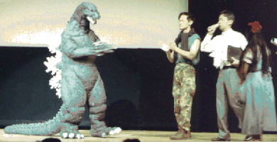 Photo of Godzilla at Daicon 6