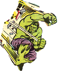 Crashing Hulk