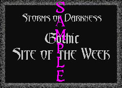 Gothic Site of the Week