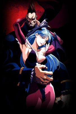 Morrigan and Demitri in The Darkstalkers: The Night Warriors - Based on the video game by Capcom 