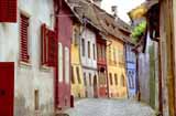 A street in Sighisoara.