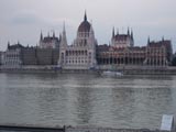 The Hungarian Parliament building. Its design was influenced by the British House of Commons architecture.