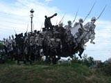 Propaganda Statues in the Communist Statue Park.