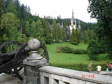 Another view of Peles from the terrace of a restaurant.