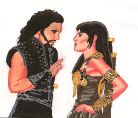 Xena and Ares