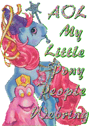  [AOL My Little Pony People Logo] 