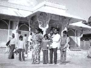 A visit to Fatehpur Sikri in 1982 with parents and siblings :)