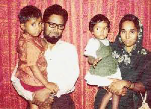 Mom, Dad, Sister and Me