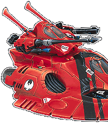 An Eldar Falcon Grav Tank