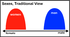 Traditional gender expression scale.