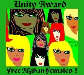 Afgan Wmn Unity Award