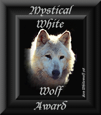 Mystic White Wolf Award