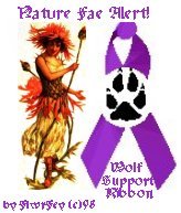 Autmn Fae Wolf Support Ribbon by flwrfey (c)98