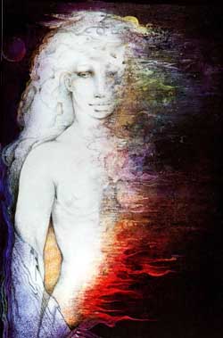 Venus/Graphic by Susan Seddon Boulet