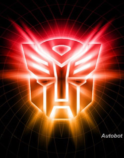 Autobot Neon Logo