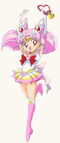 Pequea Guerrero Luna o Sailor Chibi Moon 