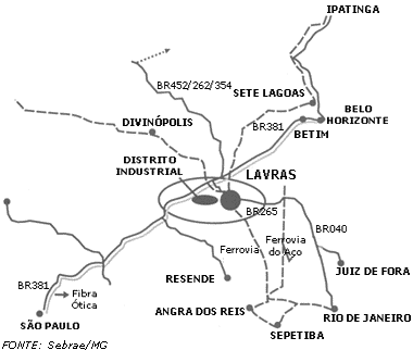 Mapa das Cidades Plos