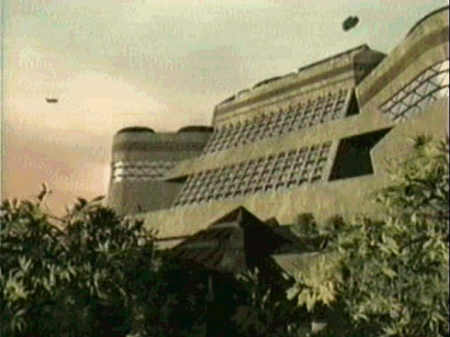 Buildings on the Drazi Homeworld