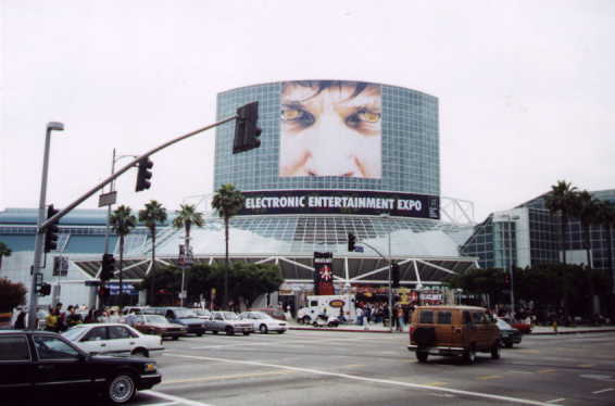 Entrance to the 1999 E 3 Expo in Los Angeles at the Convention Center