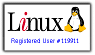 Linux User # 119911