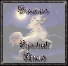 Susanne's Spiritual award