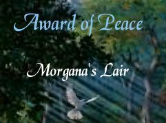 Samantha's Award of Peace