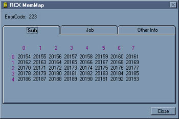 MemMap window