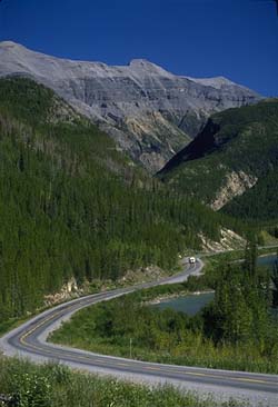 This road goes on for THOUSANDS of miles . . . with no phones, gas or food . . . Good luck gettin' out!