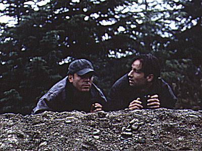 Mulder and Krycek in Tunguska