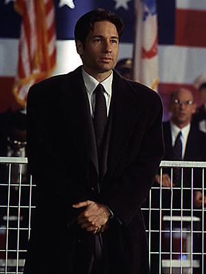 Agent Mulder in the square