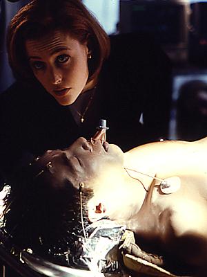 Scully told Dr. Yonechi to calm sown