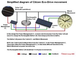 Citizen Eco-Drive Quartz Movement