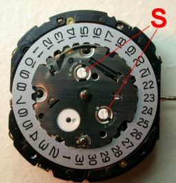 Date Wheel Thrust Plate