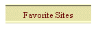 Favorite Sites