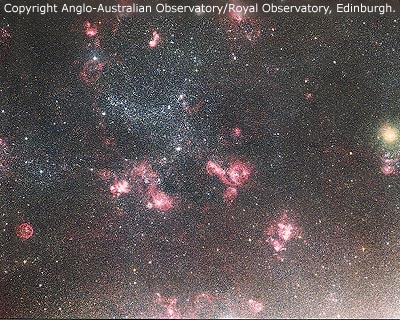 Star Clouds North of the LMC