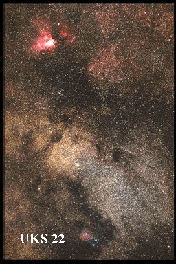 Messier 17 and the Milky Way